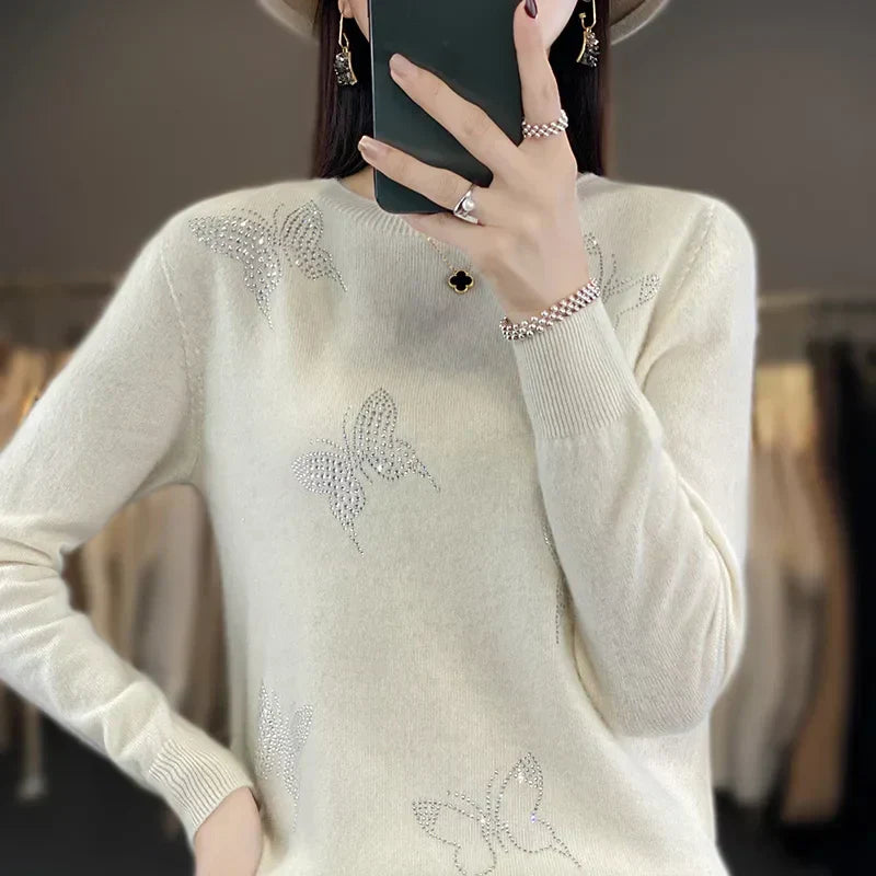 Valeria | Suéter Elegante con Diseño Vlinder