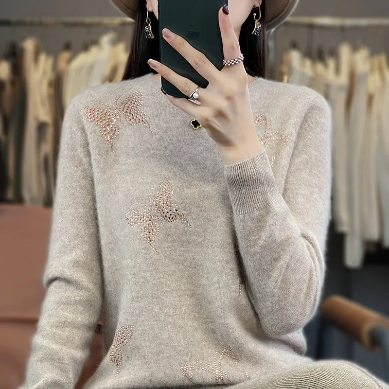 Valeria | Suéter Elegante con Diseño Vlinder