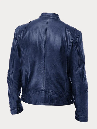David | Chaqueta de cuero casual