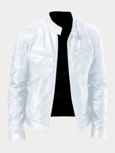 David | Chaqueta de cuero casual