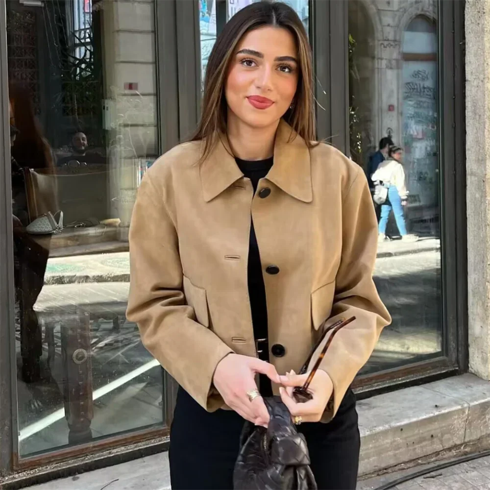 Amelia | Nueva chaqueta de ante para mujer