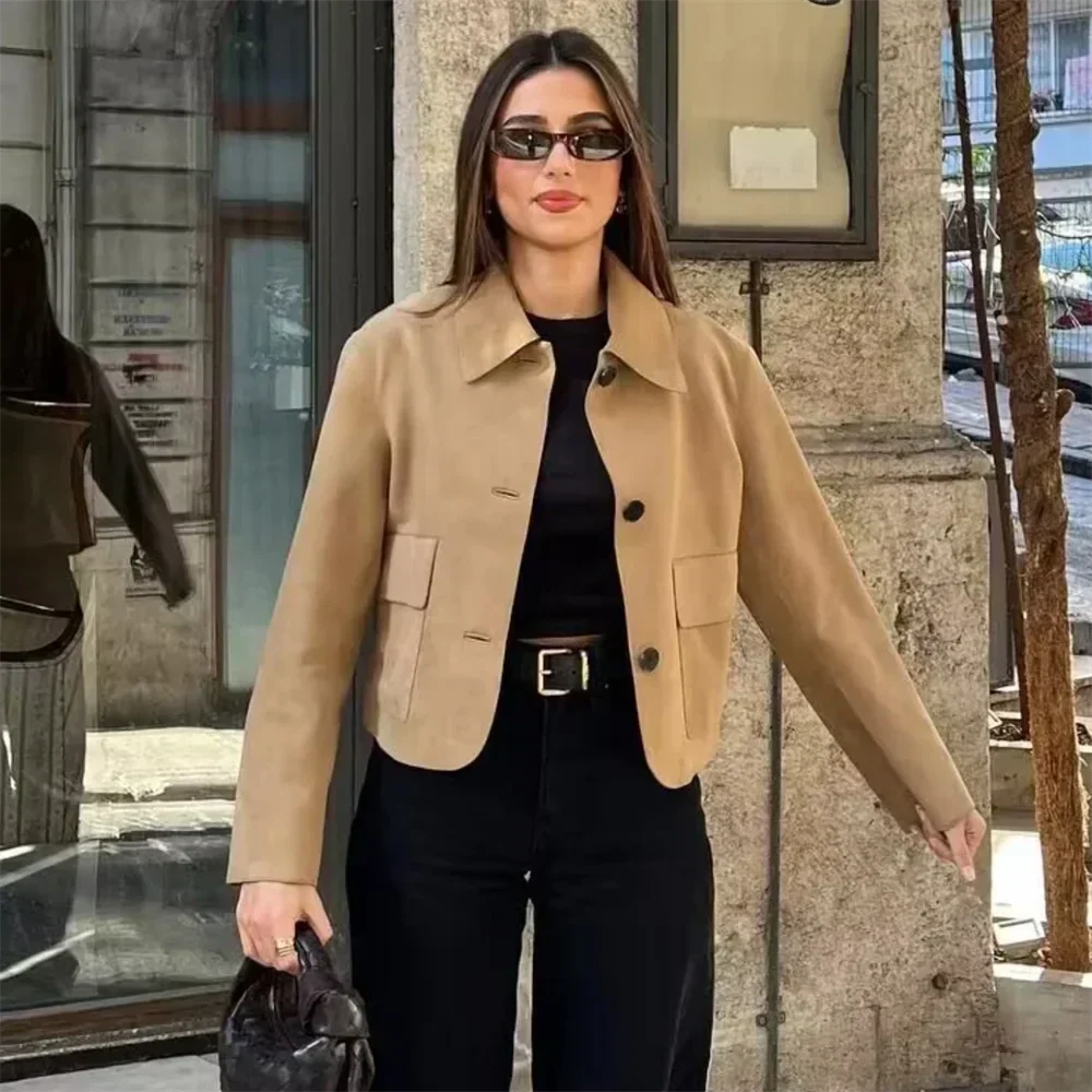 Amelia | Nueva chaqueta de ante para mujer