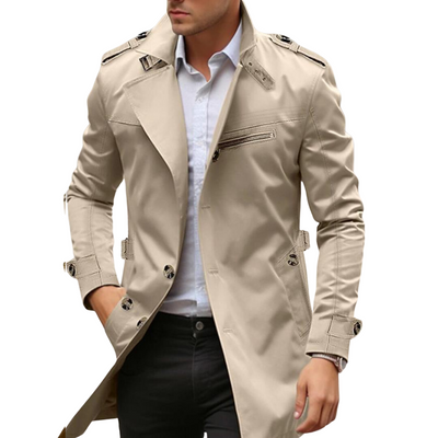 John | Chaqueta de tela premium