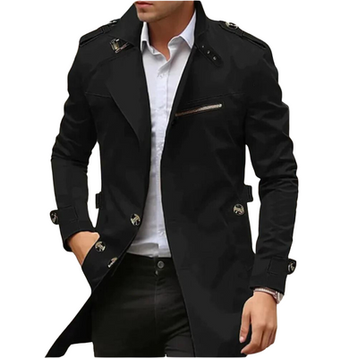 John | Chaqueta de tela premium