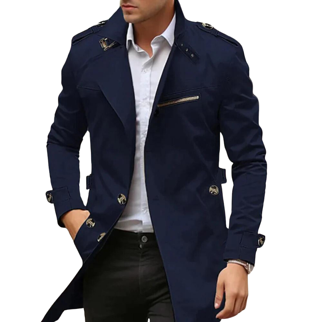 John | Chaqueta de tela premium