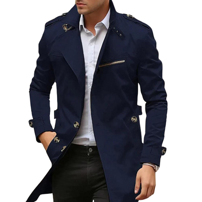 John | Chaqueta de tela premium