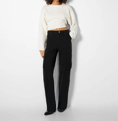 Marina | Pantalón cargo con diseño recto y ajuste perfecto