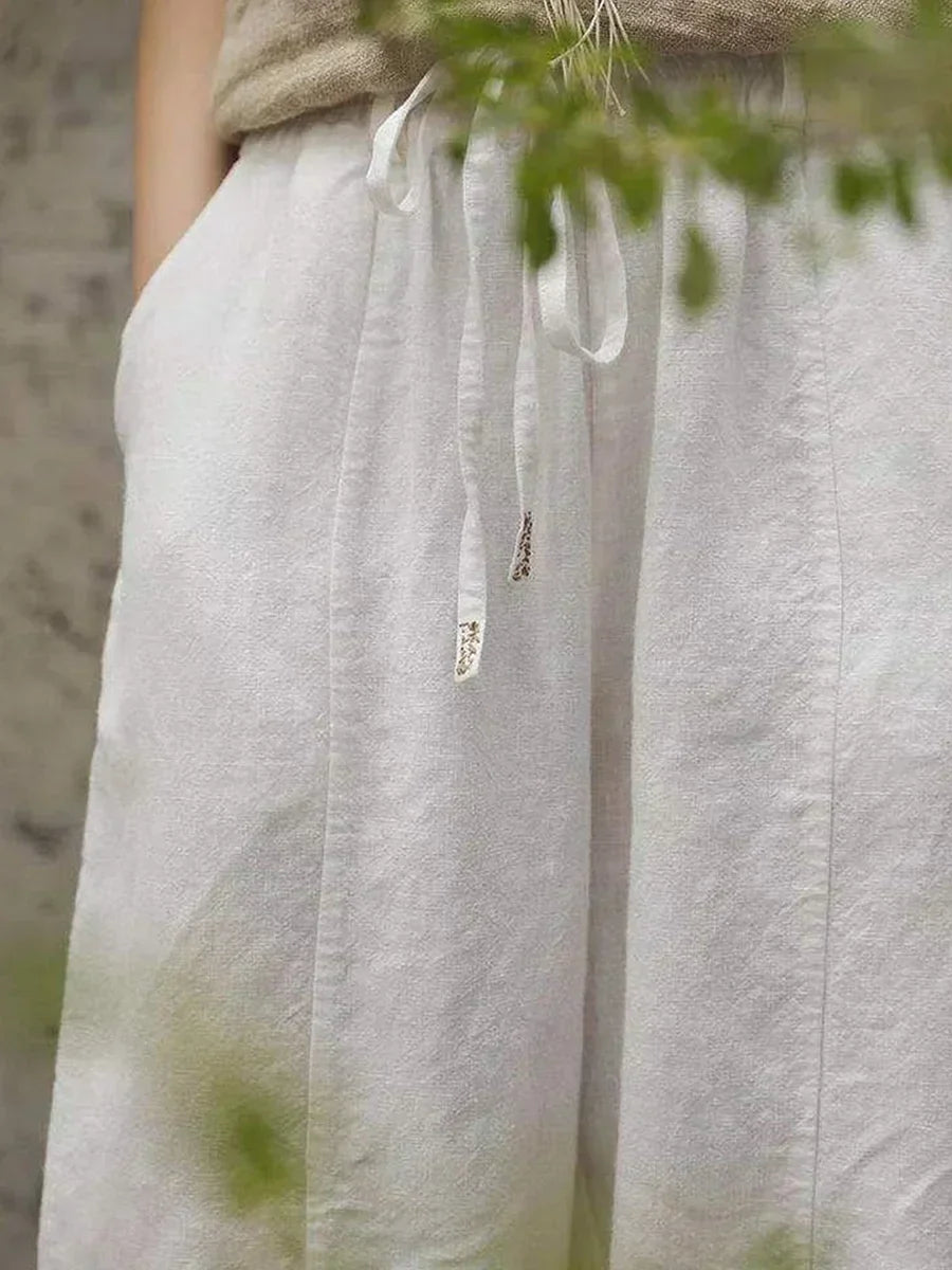 Francisca | Pantalón casual de algodón suave y fresco