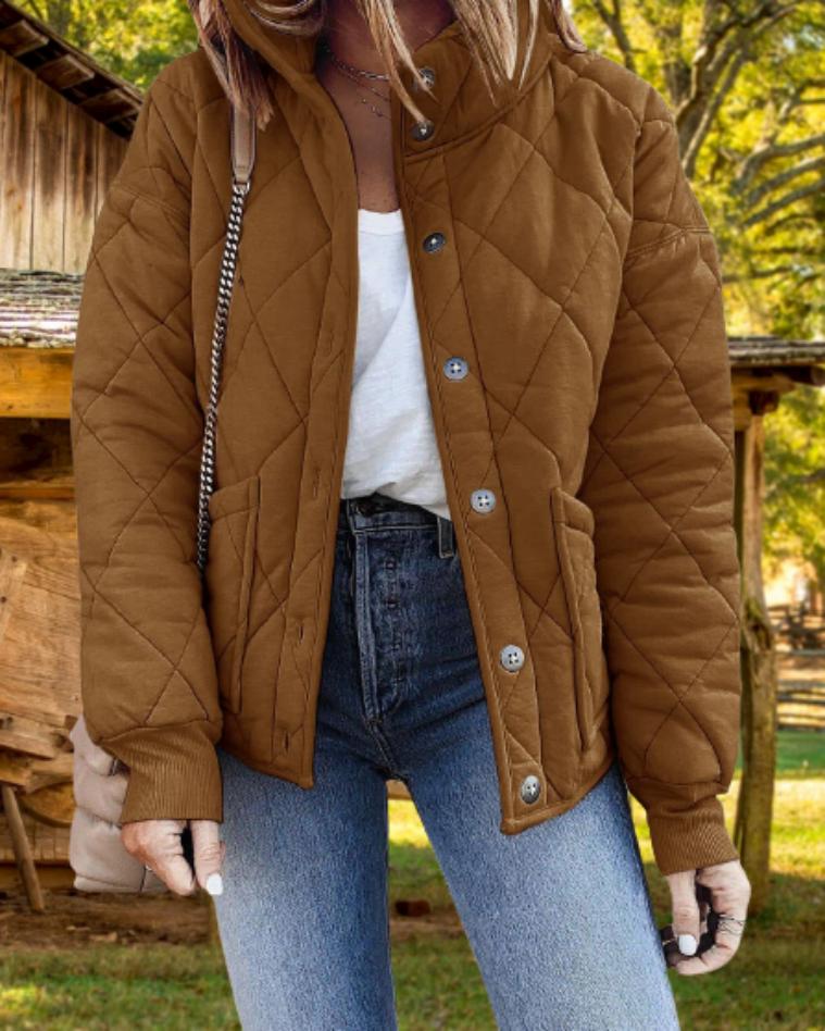 Harper | Moderna y elegante chaqueta acolchada