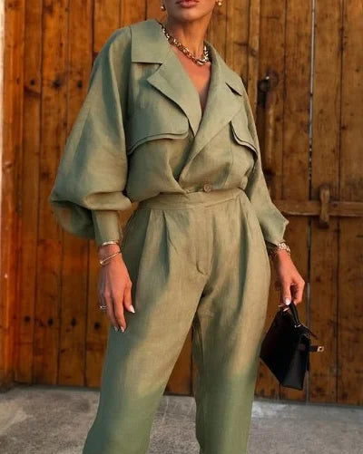 Rocío | Elegante y cómodo conjunto de traje con estilo