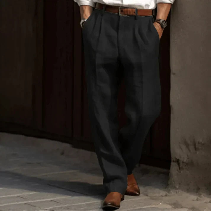 Ethan | Pantalones retro de estilo único y cómodo.