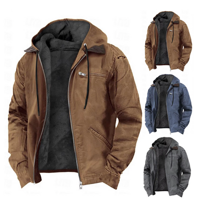 Charles | Chaqueta vintage clásica con forro