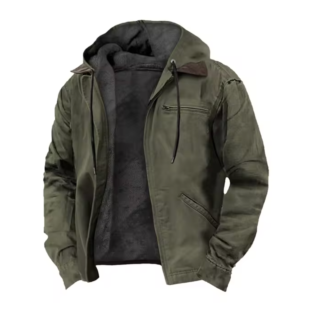Charles | Chaqueta vintage clásica con forro