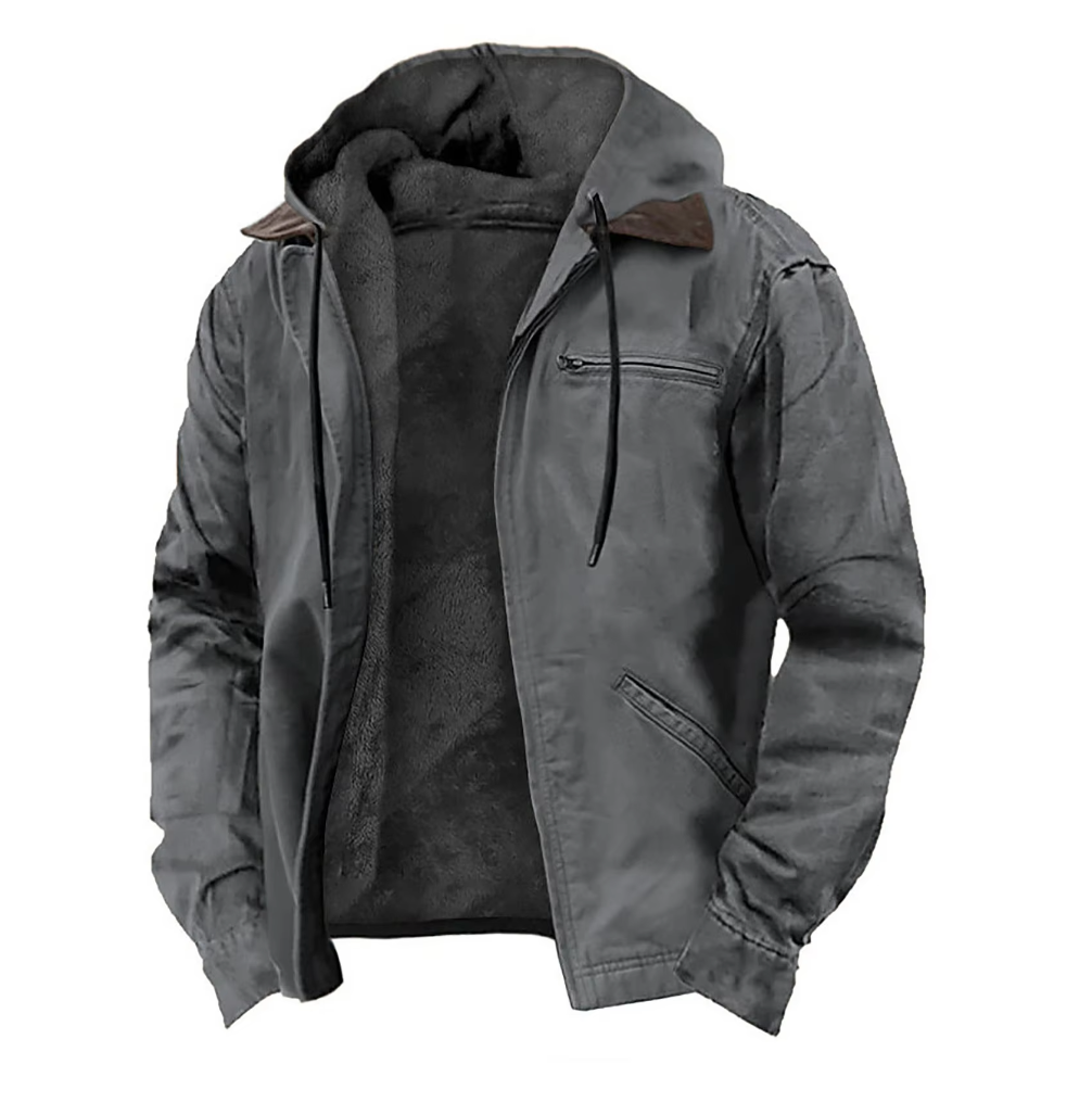 Charles | Chaqueta vintage clásica con forro