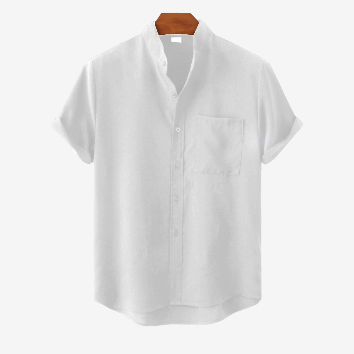 Claudio | Elegante Camisa de Hombre en Algodón y Lino