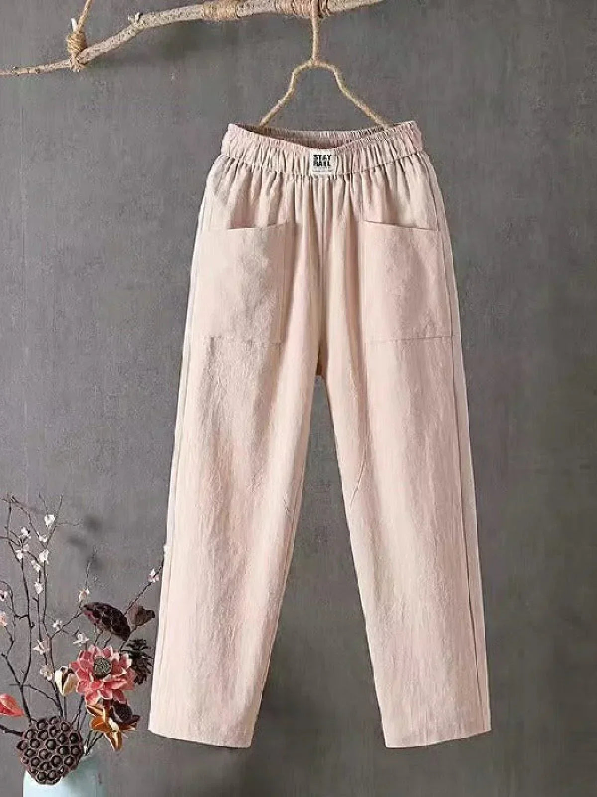 Penélope | Pantalón casual con diseño simple y relajado