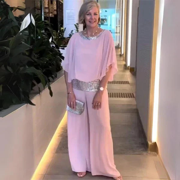 Violeta | Conjunto Chic Valeria: Pantalones Elegantes + Blusa Estilizada