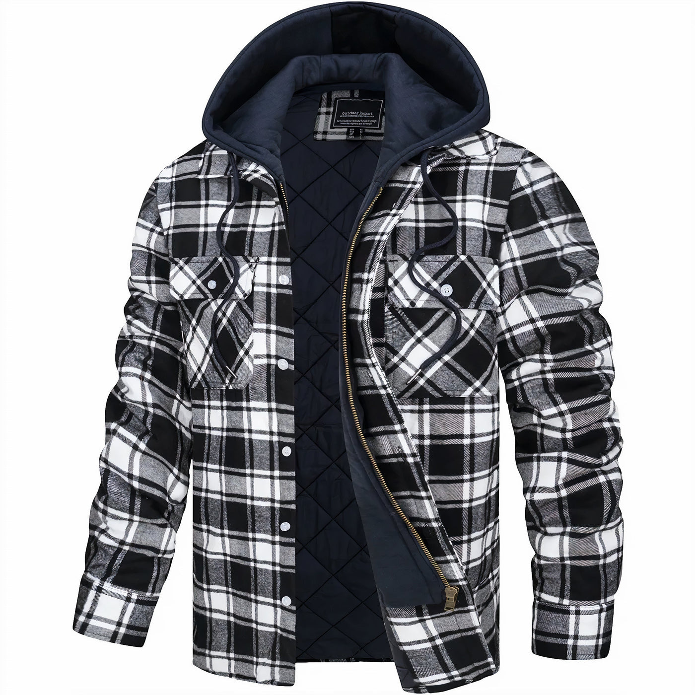 Jack | Chaqueta de cuadros elegante